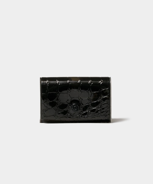 beautiful people（ビューティフルピープル）の「nothing to hide vinyl card coin case（カードケース・レディース・ピンク/ホワイト/ピンク×イエロー/サックスブルー/グリーン×ピンク/ダークブラック/レッド・FREE）」の3枚目の写真