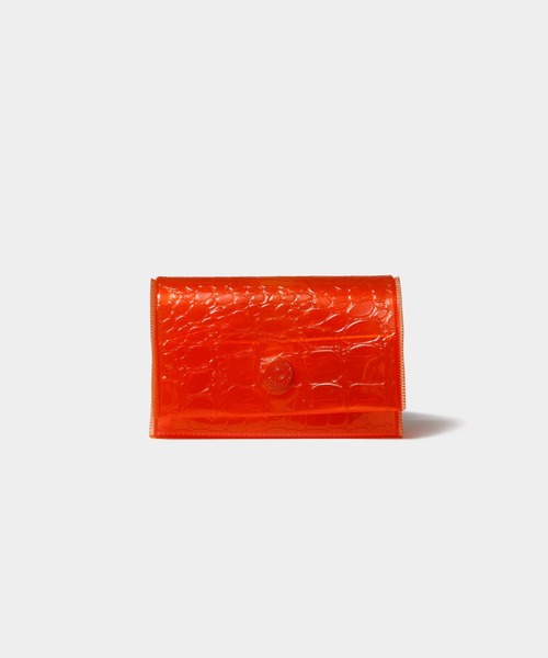 beautiful people（ビューティフルピープル）の「nothing to hide vinyl card coin case（カードケース・レディース・ピンク/ホワイト/ピンク×イエロー/サックスブルー/グリーン×ピンク/ダークブラック/レッド・FREE）」の6枚目の写真