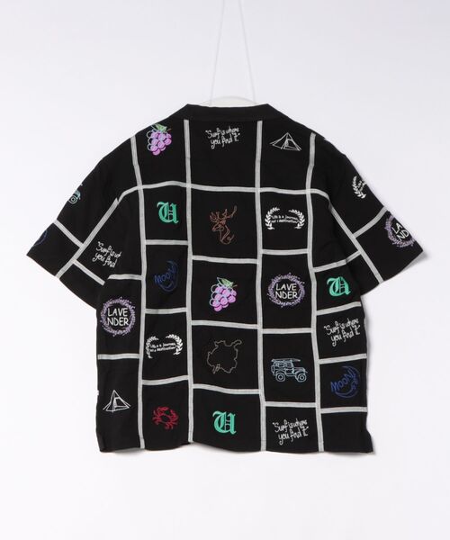 Universal Style Wear(ユニバーサルスタイルウェア)の「Universal Style Wear/ユニバーサルスタイルウェア Patchwork embroidery shirt(シャツ/ブラウス・メンズ・ブラック・MEDIUM/LARGE)」の9枚目の写真
