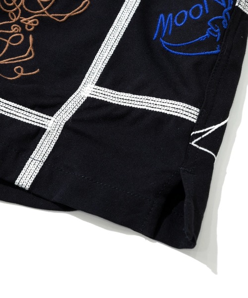 Universal Style Wear(ユニバーサルスタイルウェア)の「Universal Style Wear/ユニバーサルスタイルウェア Patchwork embroidery shirt(シャツ/ブラウス・メンズ・ブラック・MEDIUM/LARGE)」の4枚目の写真