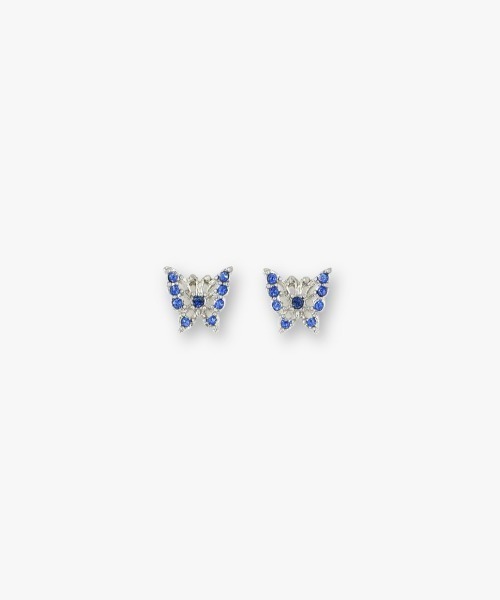ANNA SUI(アナスイ)の「バタフライモチーフ ピアス(ピアス(両耳用)・レディース・ブルー・FREE)」の1枚目の写真