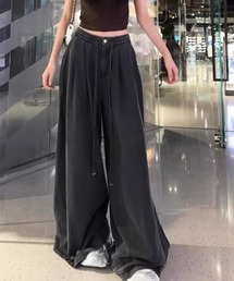 ワイドデニムパンツ