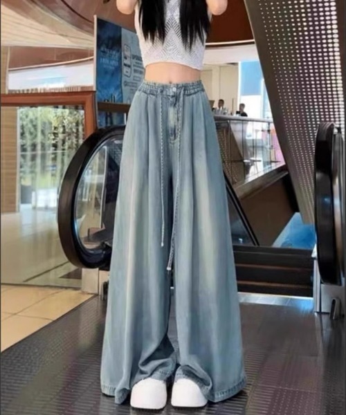 REBALANCE(リバランス)の「ワイドデニムパンツ(デニムパンツ・レディース・B/A・X-LARGE/MEDIUM/LARGE)」の11枚目の写真