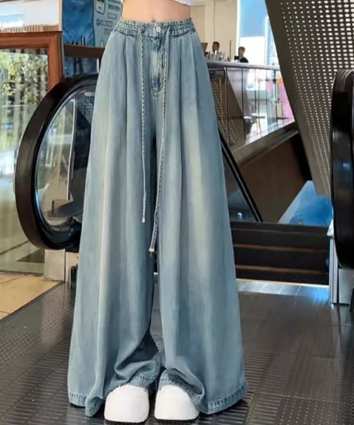 REBALANCE(リバランス)の「ワイドデニムパンツ(デニムパンツ・レディース・B/A・X-LARGE/MEDIUM/LARGE)」の13枚目の写真