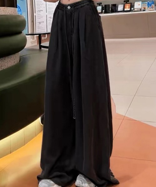 REBALANCE(リバランス)の「ワイドデニムパンツ(デニムパンツ・レディース・B/A・X-LARGE/MEDIUM/LARGE)」の5枚目の写真