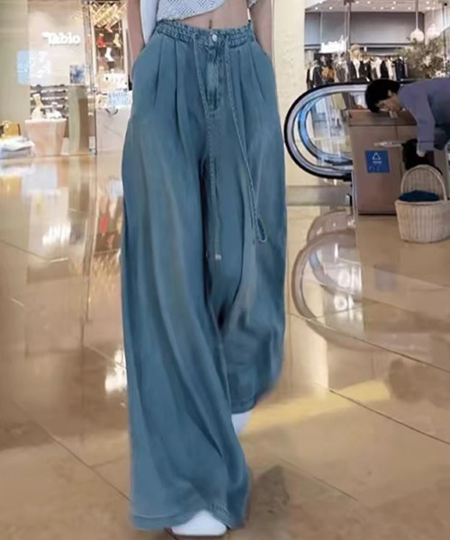 REBALANCE(リバランス)の「ワイドデニムパンツ(デニムパンツ・レディース・B/A・X-LARGE/MEDIUM/LARGE)」の6枚目の写真