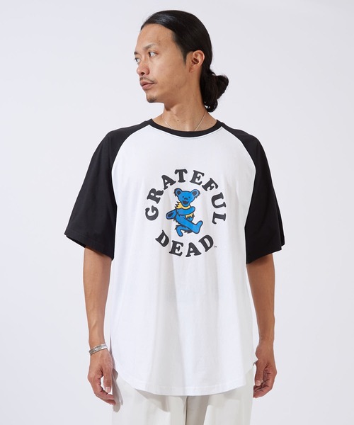 improves(インプローブス)の「【GRATEFUL DEAD】 オーバーサイズ ラグラン 半袖Tシャツ(Tシャツ/カットソー・メンズ・グレー系1/グリーン系/ネイビー系/ブラック系1/ブラック系/ネイビー系1・MEDIUM/X-LARGE/LARGE)」の13枚目の写真