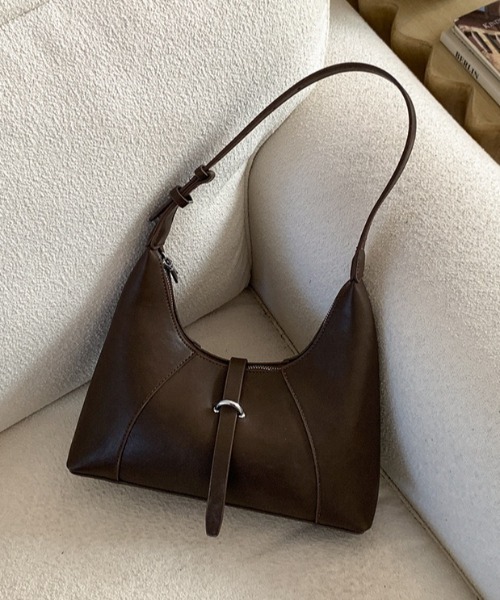 yuue' ( wear )（ユーイ）の「2WAYホーボーショルダーバッグ（ショルダーバッグ・レディース・アイボリー/ブラック/ダークブラウン・FREE）」の22枚目の写真