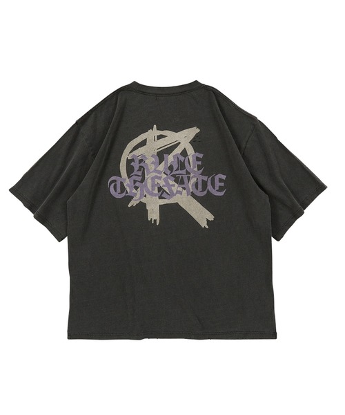 RULE THE FATE(ルールザフェイト)の「RTF R MARKED TEE/RマークTシャツ(Tシャツ/カットソー・メンズ・ベージュ・2/1)」の5枚目の写真