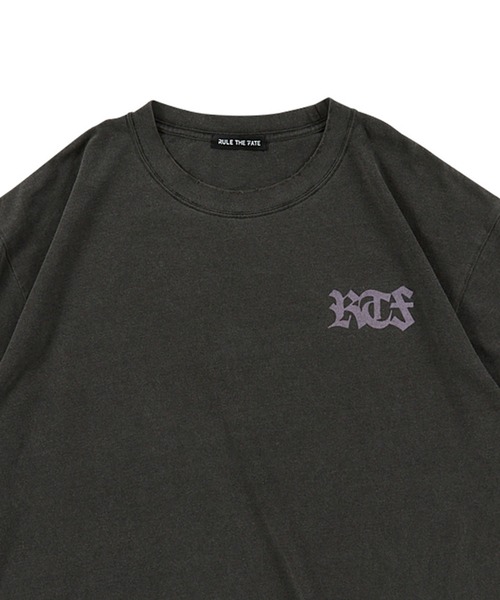 RULE THE FATE(ルールザフェイト)の「RTF R MARKED TEE/RマークTシャツ(Tシャツ/カットソー・メンズ・ベージュ・2/1)」の6枚目の写真