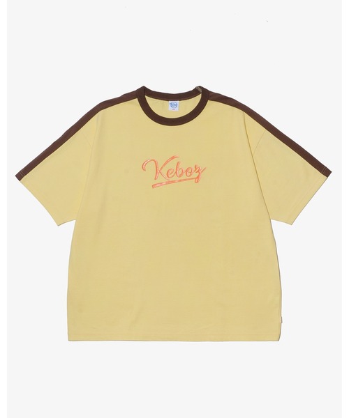 KEBOZ(ケボズ)の「ICON RINGER S/S TEE(Tシャツ/カットソー・メンズ・ホワイト/ネイビー/レッド/ライトイエロー/ブラック・S/M/L/XL/2XL)」の12枚目の写真