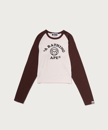BABY MILO RAGLAN CROPPED LS TEE