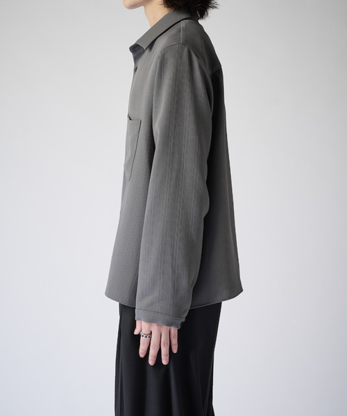 Lui's(ルイス)の「アートピケL/Sシャツ(シャツ/ブラウス・メンズ・チャコールグレー/ブラック・S/M)」の14枚目の写真