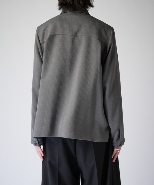 Lui's(ルイス)の「アートピケL/Sシャツ(シャツ/ブラウス・メンズ・チャコールグレー/ブラック・S/M)」の16枚目の写真