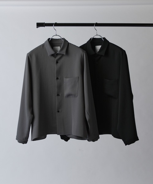 Lui's(ルイス)の「アートピケL/Sシャツ(シャツ/ブラウス・メンズ・チャコールグレー/ブラック・S/M)」の20枚目の写真