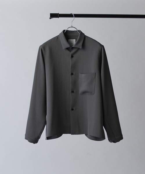 Lui's(ルイス)の「アートピケL/Sシャツ(シャツ/ブラウス・メンズ・チャコールグレー/ブラック・S/M)」の21枚目の写真