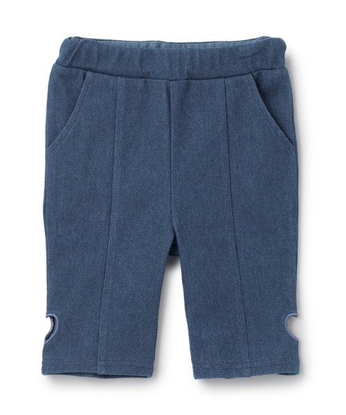 petit main（プティマイン）の「【接触冷感】7分丈ハートカットワークパンツ（その他パンツ・キッズ・ライトピンク/ブラック/ライトベージュ・100cm/110cm/130cm/90cm/120cm/80ｃｍ）」の6枚目の写真