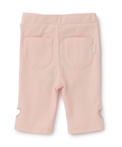 petit main（プティマイン）の「【接触冷感】7分丈ハートカットワークパンツ（その他パンツ・キッズ・ライトピンク/ブラック/ライトベージュ・100cm/110cm/130cm/90cm/120cm/80ｃｍ）」の7枚目の写真