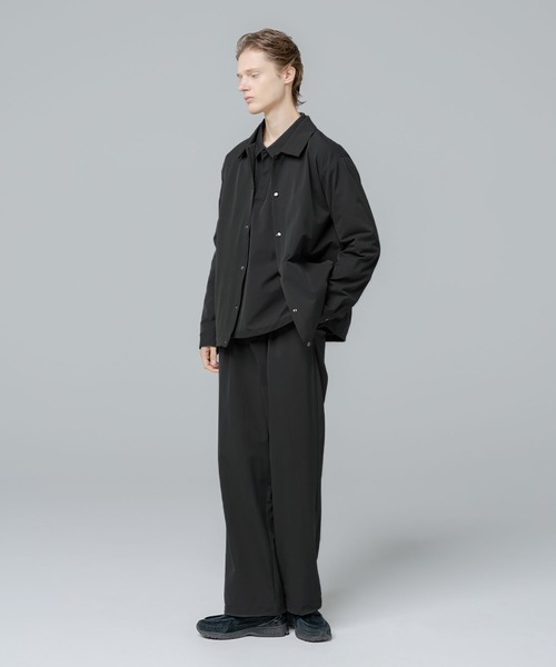 SPU(スプ)の「【セットアップ対応】 多機能素材ナイロン【URBAN FLEXOR】【防しわ、ストレッチ、ウォッシャブル、抗ピリング】 Essential Polo Shirt L/S(ポロシャツ・メンズ・ブラック/チャコール/グレイッシュベージュ/ネイビー・S/M/L/XL)」の12枚目の写真