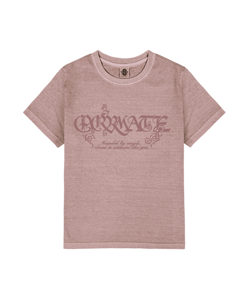 PRIMATE(プライメイト)の「VINE レディース ピグメントスタンダード半袖Tシャツ 4 COLORS(Tシャツ/カットソー・レディース・グレー/カーキ/ピンク/チャコール・FREE)」の4枚目の写真