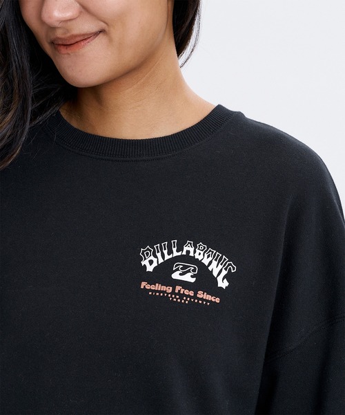 BILLABONG（ビラボン）の「BILLABONG/ビラボン スウェット BG014005（スウェット・レディース・ホワイト×ブルー/ホワイト×ブラウン/ブラック×ホワイト/グレー×サックスブルー・M/L）」の18枚目の写真