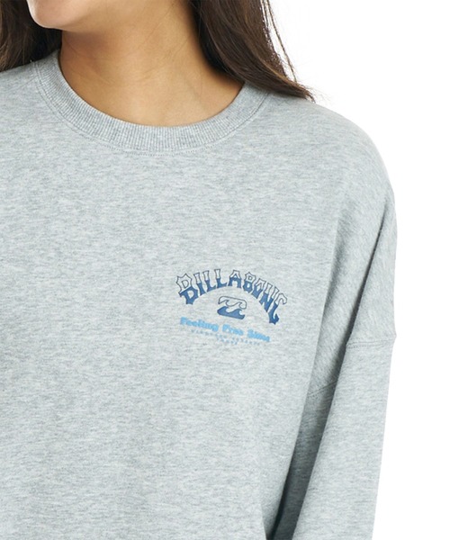 BILLABONG（ビラボン）の「BILLABONG/ビラボン スウェット BG014005（スウェット・レディース・ホワイト×ブルー/ホワイト×ブラウン/ブラック×ホワイト/グレー×サックスブルー・M/L）」の22枚目の写真