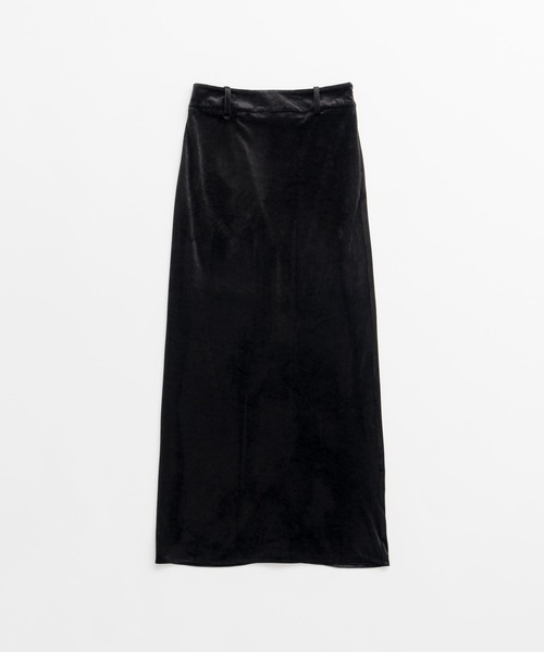 PRANK PROJECT(プランクプロジェクト)の「【2026Autumn Pre-Order】ベロアペンシルロングスカート / Velour Pencil Long Skirt(スカート・レディース・アイボリー/ブラウン/ブラック・38/36)」の21枚目の写真