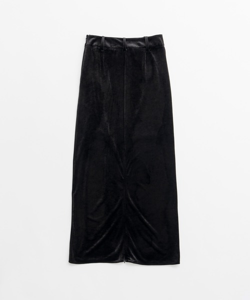 PRANK PROJECT(プランクプロジェクト)の「【2026Autumn Pre-Order】ベロアペンシルロングスカート / Velour Pencil Long Skirt(スカート・レディース・アイボリー/ブラウン/ブラック・38/36)」の22枚目の写真