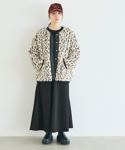 coca(coca)(コカ)の「エンボス切替ワンピース(ワンピース・レディース・グレー/ブラック・L/M/S)」の12枚目の写真