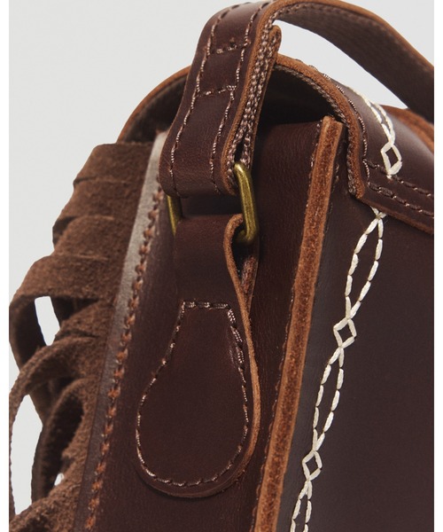 Dr. Martens(ドクターマーチン)の「Dr. Martens/ドクターマーチン 7インチ サッチェル デザートロデオ 44073201(ショルダーバッグ・メンズ・ブラウン・FREE)」の11枚目の写真
