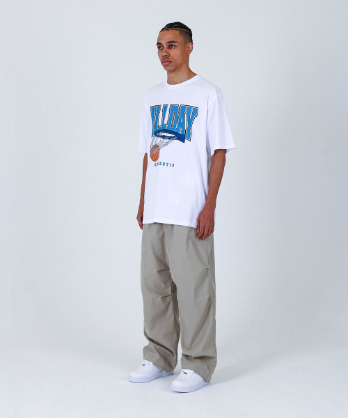 ALL DAY HOOPS(オールデイフープス)の「オールデイビロゴバンファルティホワイト(Tシャツ/カットソー・メンズ・その他・3/2/1/WOMENS)」の3枚目の写真