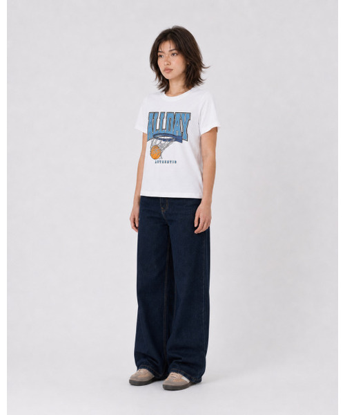 ALL DAY HOOPS(オールデイフープス)の「オールデイビロゴバンファルティホワイト(Tシャツ/カットソー・メンズ・その他・3/2/1/WOMENS)」の5枚目の写真