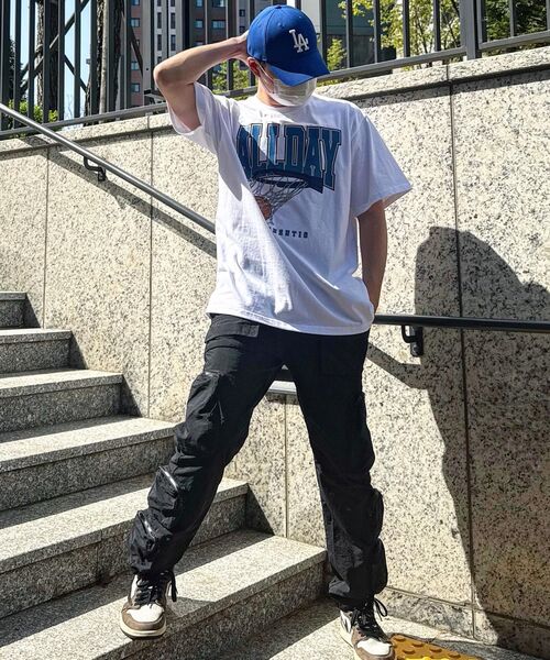 ALL DAY HOOPS(オールデイフープス)の「オールデイビロゴバンファルティホワイト(Tシャツ/カットソー・メンズ・その他・3/2/1/WOMENS)」の6枚目の写真