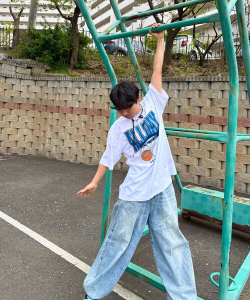 ALL DAY HOOPS(オールデイフープス)の「オールデイビロゴバンファルティホワイト(Tシャツ/カットソー・メンズ・その他・3/2/1/WOMENS)」の7枚目の写真