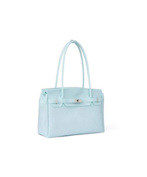 DEINET(ダイニット)の「JELLY TWO-WAY BIG BAG IN ICE BLUE(ショルダーバッグ・レディース・その他・FREE)」の2枚目の写真
