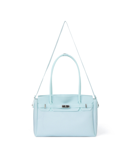 DEINET(ダイニット)の「JELLY TWO-WAY BIG BAG IN ICE BLUE(ショルダーバッグ・レディース・その他・FREE)」の4枚目の写真