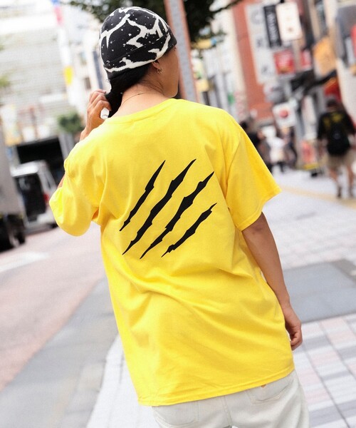 TOKYO CULTUART by BEAMS(トウキョウカルチャートバイビームス)の「Kousuke Shimizu / CLAW T-Shirt(Tシャツ/カットソー・レディース・ブラック/マスタード・X-LARGE/MEDIUM/LARGE/SMALL)」の13枚目の写真