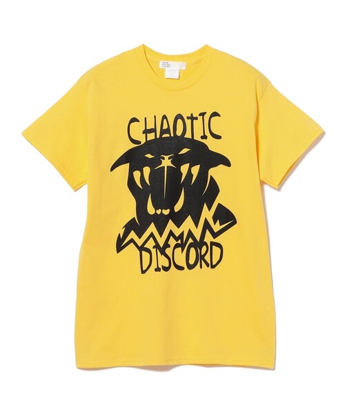 TOKYO CULTUART by BEAMS(トウキョウカルチャートバイビームス)の「Kousuke Shimizu / CLAW T-Shirt(Tシャツ/カットソー・レディース・ブラック/マスタード・X-LARGE/MEDIUM/LARGE/SMALL)」の16枚目の写真