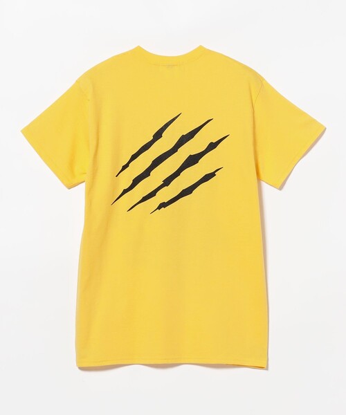 TOKYO CULTUART by BEAMS(トウキョウカルチャートバイビームス)の「Kousuke Shimizu / CLAW T-Shirt(Tシャツ/カットソー・レディース・ブラック/マスタード・X-LARGE/MEDIUM/LARGE/SMALL)」の4枚目の写真