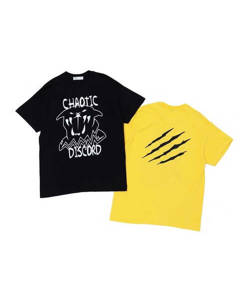 TOKYO CULTUART by BEAMS(トウキョウカルチャートバイビームス)の「Kousuke Shimizu / CLAW T-Shirt(Tシャツ/カットソー・レディース・ブラック/マスタード・X-LARGE/MEDIUM/LARGE/SMALL)」の10枚目の写真