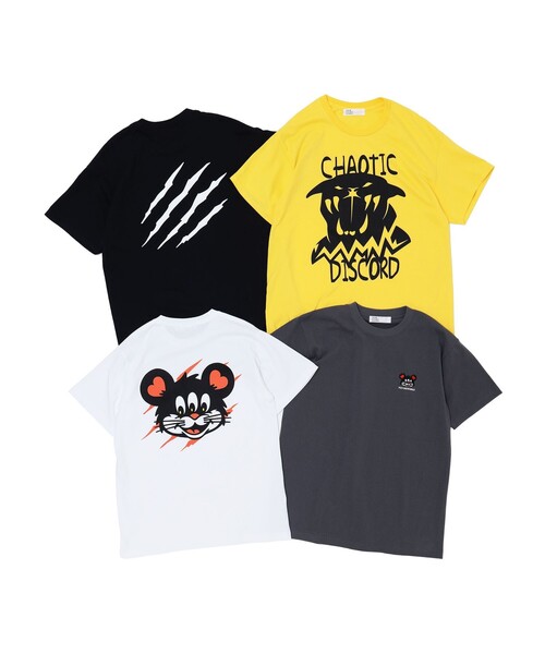 TOKYO CULTUART by BEAMS(トウキョウカルチャートバイビームス)の「Kousuke Shimizu / CLAW T-Shirt(Tシャツ/カットソー・レディース・ブラック/マスタード・X-LARGE/MEDIUM/LARGE/SMALL)」の11枚目の写真