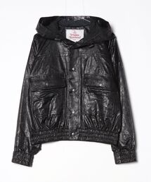 Vivienne Westwood MAN(���B���B�A���E�G�X�g�E�b�h�}��)��FOIL PRINT BOMBER(���̑��A�E�^�[)