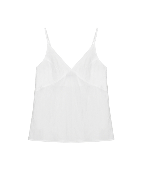 NICK&NICOLE(ニックアンドニコール)の「V-NECK SLEEVELESS TOP_IVORY(Tシャツ/カットソー・レディース・その他・FREE)」の1枚目の写真