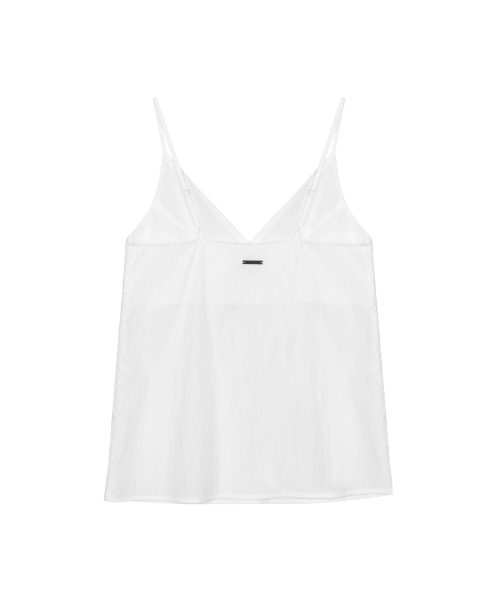 NICK&NICOLE(ニックアンドニコール)の「V-NECK SLEEVELESS TOP_IVORY(Tシャツ/カットソー・レディース・その他・FREE)」の2枚目の写真
