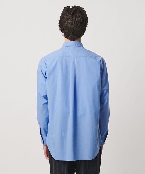 UNITED ARROWS（ユナイテッドアローズ）の「カリビアーナミルズ ポプリン レギュラーカラーシャツ（シャツ/ブラウス・メンズ・ライトブルー/ホワイト・L/M/S/XL）」の5枚目の写真