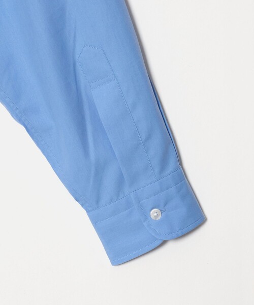 UNITED ARROWS（ユナイテッドアローズ）の「カリビアーナミルズ ポプリン レギュラーカラーシャツ（シャツ/ブラウス・メンズ・ライトブルー/ホワイト・L/M/S/XL）」の9枚目の写真
