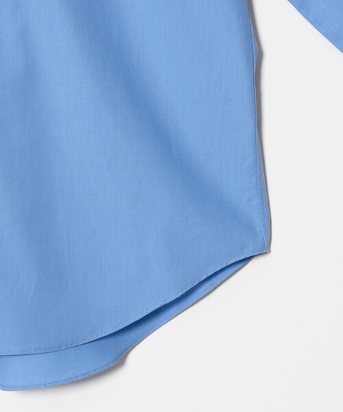UNITED ARROWS（ユナイテッドアローズ）の「カリビアーナミルズ ポプリン レギュラーカラーシャツ（シャツ/ブラウス・メンズ・ライトブルー/ホワイト・L/M/S/XL）」の10枚目の写真