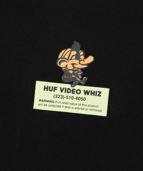 HUF(ハフ)の「VIDEO GENIE TEE(Tシャツ/カットソー・メンズ・ホワイト/ブラック・XL/L/S/M/XXL)」の5枚目の写真