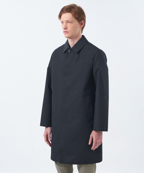 MACKINTOSH PHILOSOPHY(マッキントッシュ フィロソフィー)の「ポリエステル×コットン ボンディング WELLINGTON「ウェリントン」(ステンカラーコート・メンズ・ベージュ系その他/ダークネイビー/グリーン系その他4/ブラウン系その他4・40/38)」の15枚目の写真