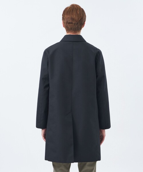 MACKINTOSH PHILOSOPHY(マッキントッシュ フィロソフィー)の「ポリエステル×コットン ボンディング WELLINGTON「ウェリントン」(ステンカラーコート・メンズ・ベージュ系その他/ダークネイビー/グリーン系その他4/ブラウン系その他4・40/38)」の16枚目の写真
